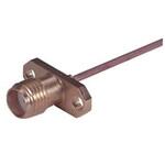 25_SMA-50-1-4/111_NE 同軸コネクタ ジャック フランジマウント HUBER & SUHNER