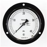 AC15-283 普通形圧力計(Φ75)40MPa 埋込形D枠(取付穴) AC15-283シリーズ 長野計器