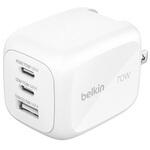 Belkin 70W 3ポート GaN充電器 プラグ交換式 BELKIN(ベルキン)