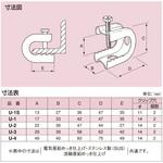 Uラック 溶融亜鉛めっき仕上げ(Zn) (後めっき仕上げ・通称 ドブめっき仕上げ) 南電機
