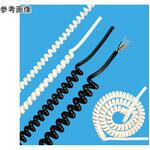 EC-VCTF 3x0.75 W 3M カールコード 3芯 EC-VCTF 3xシリーズ 長岡特殊電線