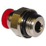 C02251048 空圧ストレートねじ付きアダプタ コネクタA：G 1/2 オス コネクタB：プッシュイン10 mm チューブねじ込み 1袋 10個入 NORGREN