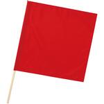 手旗  旗:W45×H45cm 旗竿:66cm(Φ13mm) アーテック[学校教材・教育玩具]