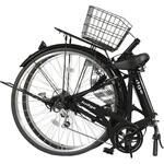 防災サイクル 27型 6段変速・LEDオートライト付 ノンパンク折り畳みシティサイクル Judge 【簡易組立品】 東部