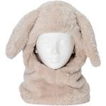 あったかボア フード付ネックウォーマー/うさ耳/ベージュ ゴートレイド