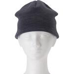 杢調フリースビーニー/裏ボア/チャコールグレー ゴートレイド