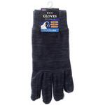 GG239850 紳士 裏起毛カチオンフリース手袋/タッチパネル対応/チャコールグレー ゴートレイド
