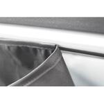 カー用品 マグネット取付けカーテン 2枚組 DAISHIN(大進)