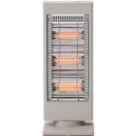 ヒーター ストーブ 電気ストーブ コンパクト スリム 小型 左右首振り 200/400/600W YAMAZEN(山善)