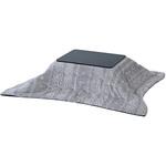 こたつ 80×60cm 布団セット 折れ脚 折りたたみこたつ YAMAZEN(山善)