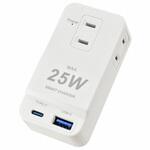 発煙ガードUSB付タップ 3個口 オーム電機