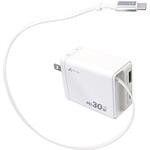 AKJ-30PDR リール式USB-Cケーブル内蔵コンセント充電器 エアージェイ