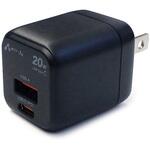 PD20W急速パワフル充電器(USB-C+USB-A) エアージェイ