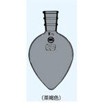 027-24500T ナシ形フラスコ 茶 027シリーズ 日本理化学器械(NRK)