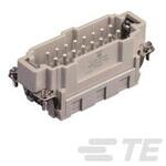T2040163101-000 ヘビーデューティパワーコネクタ HDC HE シリーズ オス 16極 16A 500 V TE CONNECTIVITY