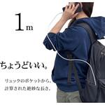 R10CAAMLC3A01WH Type-C&Lightning変換ケーブル ラスタバナナ