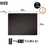 枠無しブラックボード 方眼 L Asmix(アスカ)