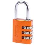 145/30 Orange Abus 安全用南京錠 パドロック アルミ、スチール オレンジ ABUS