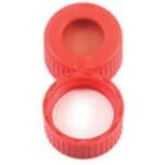 6ASC9RT1R セプタム付 AVCS スクリューキャップ(9-425)アイボリー/赤 1mm 100個入 6ASC9RT1シリーズ Thermo Fisher Scientific