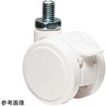 TFW50N12SL-14 双輪キャスター Φ50 自在 ストッパー付 ネジ式 東海キャスター