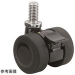 TE40N10SL-19 双輪キャスター Φ40 自在ストッパー付 ネジ式 TE40シリーズ 東海キャスター