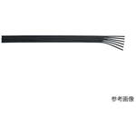UFF-06-2-5 フラットチューブUFF 2-6×4mm 黒 UFF-06-2-5シリーズ 潤工社