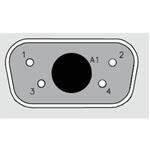 FM7W2P1-K120 / 1731070091 D-subコネクタ 5極 オス PCBマウント 1箱 50個入 FCT - A MOLEX COMPANY