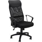 - ネットチェア ハイバック 肘掛け付き モノタロウ 64347938