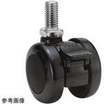 TY40N10SBL-19 双輪キャスター Φ40 自在ストッパー付 ネジ式 TY40Nシリーズ 東海キャスター