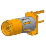 F041 Female stra. coax contact for HDAS hybri AMPHENOL