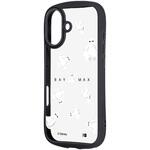 iPhone 17 ディズニー / Puffull 衝撃吸収 バンパー ハイブリッドケース / ベイマックス_ふわふわ2 レイ・アウト