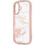 iPhone 17 ディズニー / Puffull 衝撃吸収 バンパー ハイブリッドケース / ミニーマウスサイン レイ・アウト