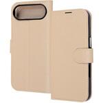 RT-P54ELC1/BE iPhone Air 手帳型レザーケース シンプル マグネット / ベージュ レイ・アウト