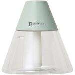 USB給電式 miniポップLEDライト加湿器 ミントグリーン/モカ ライフオンプロダクツ
