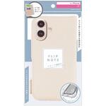 AJ-IP25M2-FN-SHWT ajouter アジュテ iPhone 17 [FlipNote] 耐衝撃フリップノートケース ホワイト ajouter