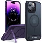 X00RP109K002 Torras - UPRO Pstand Case for iPhone 14 Pro Max [ Dark Purple ] TORRAS