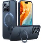 X00FX0231 TORRAS - UPRO Ostand Matte Case for iPhone 15 Pro [ Black] TORRAS