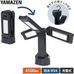 any ロケーションライト 充電式 防水IPX4 最大光量4500ルーメン YAMAZEN(山善)