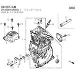 90601-ZE1-000 GX160T2-SM11 ドレンプラグワッシャー ホンダ