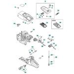 ゼノア エンジンチェーンソー G5201 部品 キャブレタおよびエアフィルター ゼノア