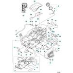 ゼノア エンジンチェーンソー GZ2800T 部品 ハウジング ゼノア