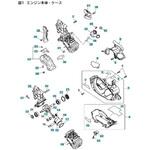 ゼノア エンジンチェーンソー GZ330 部品 エンジン ゼノア