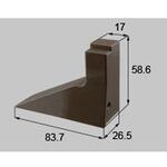 エンドガイドU(雨戸2枚建て用) 新日軽(LIXIL)