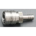 EA140GR-206 6mm ウレタンホースカップリング(ステンレス製/ワンプッシュ) エスコ