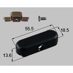 M6用ボルトカバー 75角門柱用ヒンジ持ち送り用 新日軽(LIXIL)