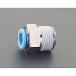 EA140HR-62 R 1/4"x 6.0mm ハーフユニオン(ステンレス製) エスコ