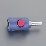 EA140TA-3 3/8" エアーカップリングソケット(ボタン式) エスコ