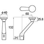 オペレータハンドル(大) TOSTEM(LIXIL)