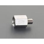 UNF1/4"xRc1/8" 中間ニップルソケット(ステンレス製) エスコ
