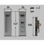 H8DL1527 サイド錠 H8DL1527 新日軽(LIXIL)